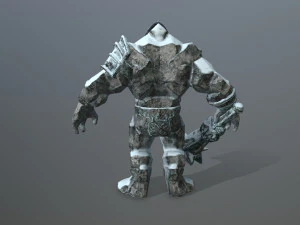 Snow monster 3D Model