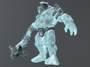 Ice monster Modelo 3D