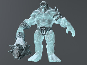 Ice monster Modelo 3D