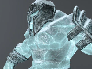 Ice monster 3D Model