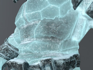 Ice monster Modelo 3D