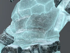 Ice monster 3D Model