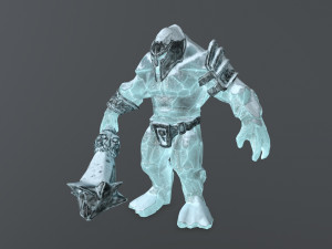 Ice monster Modelo 3D