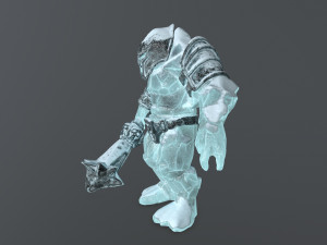 Ice monster Modelo 3D
