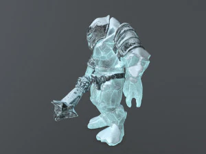 Ice monster 3D Model