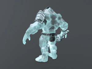 Ice monster 3D Model