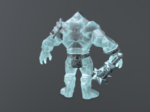 Ice monster Modelo 3D