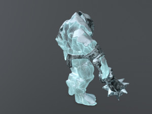 Ice monster Modelo 3D
