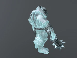 Ice monster 3D Model