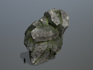 Forest rocks Modelo 3D
