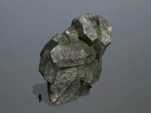 Forest rocks 3D Model