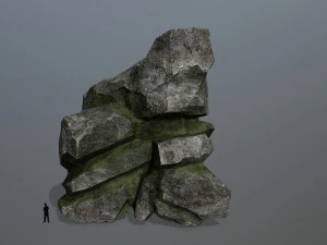 Forest rocks 3D Model