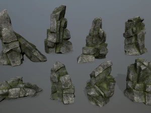 Rochers de falaise Modèle 3D