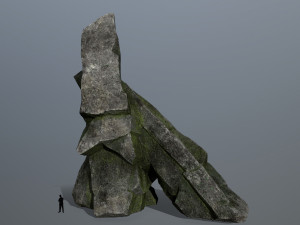 Cliff rocks 3D-Modell