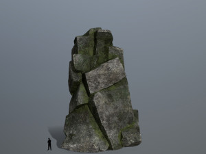 Cliff rocks 3D-Modell