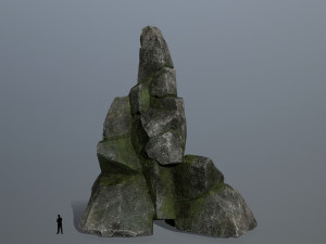 Cliff rocks 3D-Modell