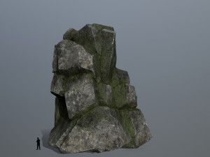 Cliff rocks 3D-Modell