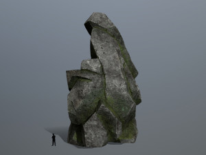 Cliff rocks 3D-Modell