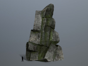Cliff rocks 3D-Modell