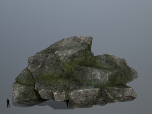 Cliff rocks 3D-Modell