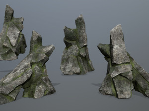 Cliff rocks 3D-Modell