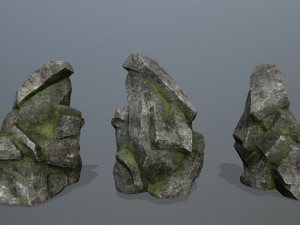 Cliff rocks 3D-Modell
