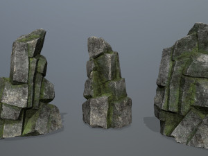 Cliff rocks 3D-Modell
