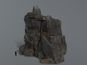 Cliff rocks 3D Модель