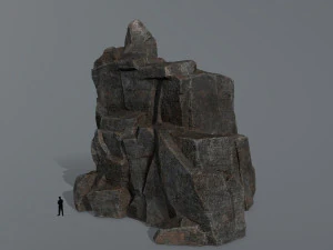 Skały klifowe Model 3D