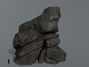 Cliff rocks 3D Модель