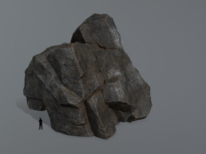 Cliff rocks 3D Модель