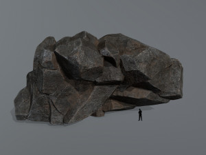 Cliff rocks 3D Модель