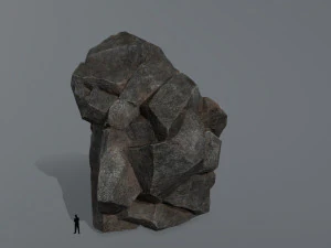 Skały klifowe Model 3D