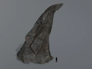 Skały klifowe Model 3D