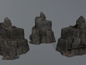 Skały klifowe Model 3D