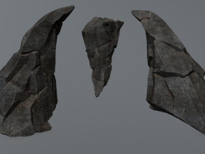Cliff rocks 3D Модель