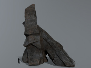 Cliff rocks Modelo 3D