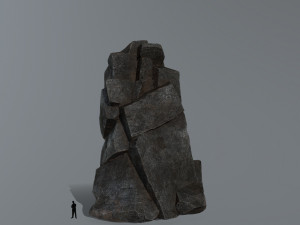 Cliff rocks Modelo 3D