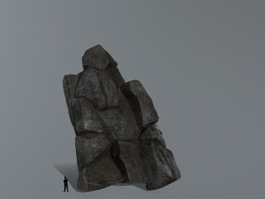 Cliff rocks Modelo 3D