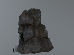 Cliff rocks Modelo 3D