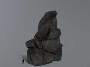Cliff rocks Modelo 3D