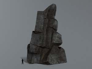 Cliff rocks Modelo 3D