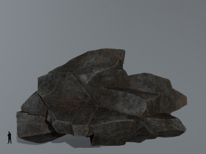 Cliff rocks Modelo 3D