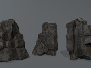 Cliff rocks Modelo 3D