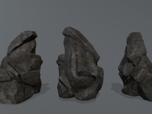 Cliff rocks Modelo 3D