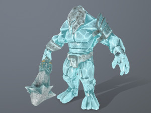Ice monster 3D Model