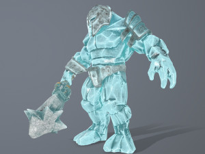 Ice monster 3D Model