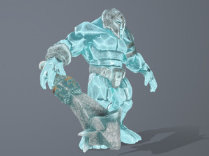 Ice monster 3D Model