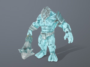 Ice monster 3D Model
