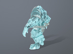 Ice monster 3D Model
